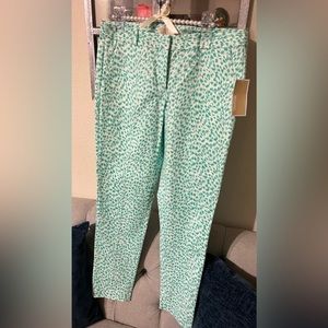 Michael Kors Pants Women; Size 4; Color: Aqua; NWT